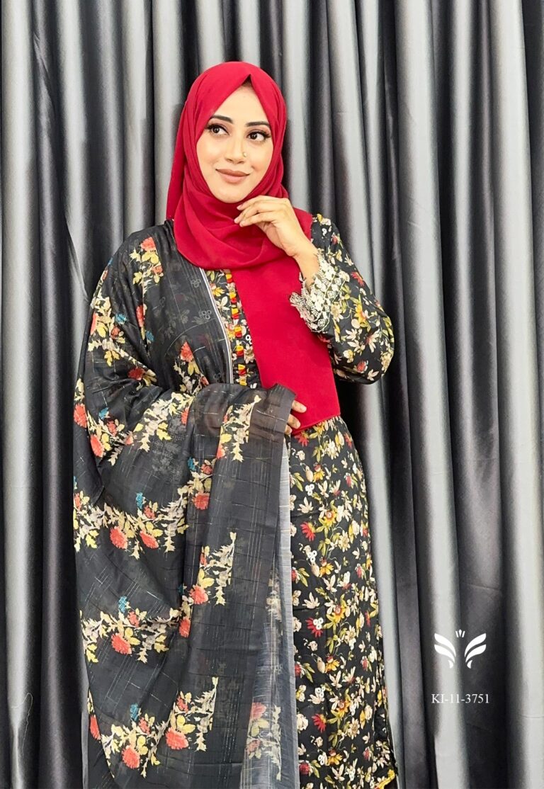Buy Sadabahar inspired stitched Three Piece in Online