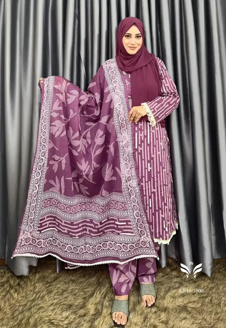 Buy Cotton Boutiques stitched Three Piece Online