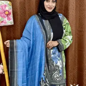 Sana Safinaz Inspired stitched 3 piece kamiz set