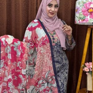 Agha Noor inspired 3peice kameez set.