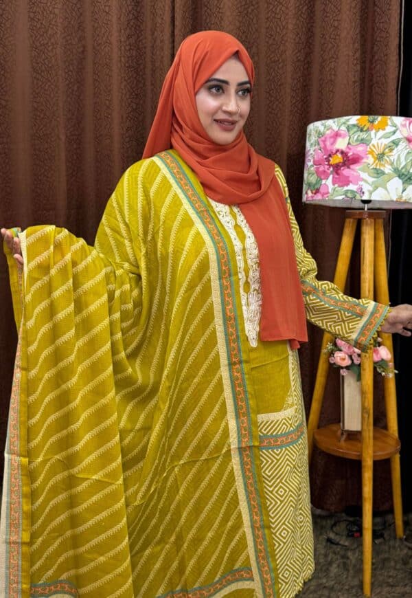 Pakistani charizma inspired Stitched 3 piece kamiz Set - Image 2