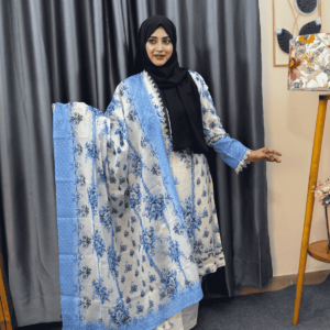 Pakistani Manara inspired Stitched 3 piece Anarkali Set